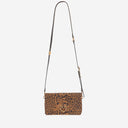 Pinko Suede Bag With Animal Print