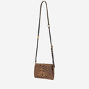 Pinko Suede Bag With Animal Print