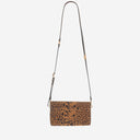 Pinko Suede Bag With Animal Print