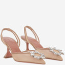Amina Muaddi Begum Mesh Slingbacks