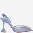 Amina Muaddi Begum Mesh Slingbacks