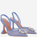 Amina Muaddi Begum Mesh Slingbacks