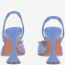 Amina Muaddi Begum Mesh Slingbacks