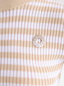 Patou Cotton Sweater With Striped Pattern