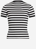 Patou Cotton T Shirt With Striped Pattern