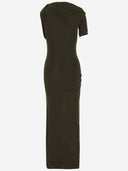 Jacquemus La Robe Drapeado Dress
