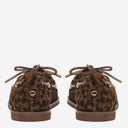 Gianvito Rossi Animal Print Loafers
