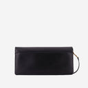 Pinko Love Bag Click Soft Leather Clutch Bag