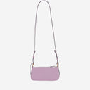 Pinko Half Moon Baguette Mini Leather Bag With Logo