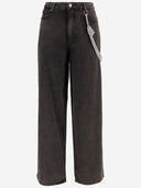 Pinko Lauryn Lyocell And Cotton Trousers