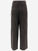 Pinko Lauryn Lyocell And Cotton Trousers