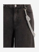Pinko Lauryn Lyocell And Cotton Trousers