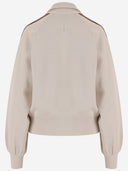 Pinko Seasonal Zip Up Sweater In Viscose Blend