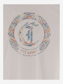 Just Cavalli Cotton T Shirt With Print