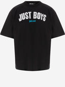 Just Cavalli Printed Cotton T Shirt