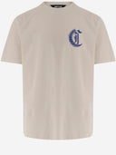 Just Cavalli Cotton T Shirt With Graphic Print
