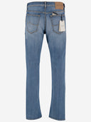 Jacob Cohen Jean en denim de coton extensible