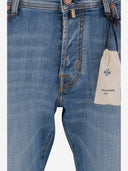 Jacob Cohen Jean en denim de coton extensible