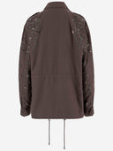 Novelle Embroidered Cotton Jacket With Appliqués