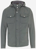Moorer Technical Fabric Jacket With Hood