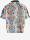 Just Cavalli Nylon T Shirt With Graphic Print