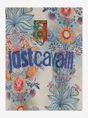 Just Cavalli Nylon T Shirt With Graphic Print
