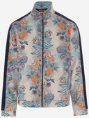 Just Cavalli Stretch nylonjakke med blomsterprint