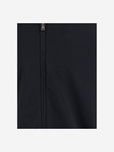 Vince Cotton Blend Zip Up Sweater
