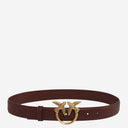 Pinko Love Berry Leather Belt