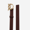 Pinko Love Berry Leather Belt