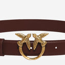 Pinko Love Berry Leather Belt