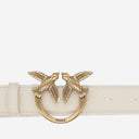 Pinko Love Berry Leather Belt