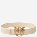 Pinko Love Berry Leather Belt