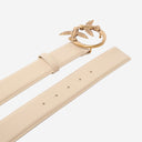 Pinko Love Berry Leather Belt