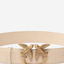 Pinko Love Berry Leather Belt