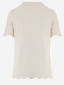 Jil Sander Silk Blend T Shirt