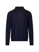 Sweter polo zapinany na zamek Kiton