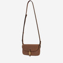 Pinko Saddle Leather Shoulder Bag