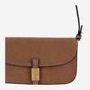 Pinko Saddle Leather Shoulder Bag