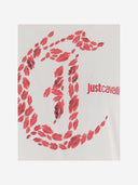 Just Cavalli Printed Cotton T Shirt