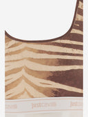 Just Cavalli Short Stretch Jersey Top