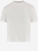 Jacquemus Cotton T Shirt With Back Logo