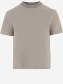Jacquemus Cotton T Shirt With Back Logo