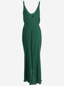 Jw Anderson Silk Dress With Central Knot