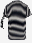Jw Anderson Striped Cotton T Shirt