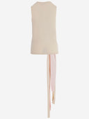 Jw Anderson Cotton And Cashmere Sleeveless Sweater