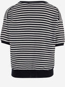 Bruno Manetti Striped Cotton Sweater