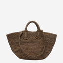 Ibeliv Soma Tote Bag In Rafia And Cotton