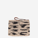 Ibeliv Natural Rafia Clutch Bag