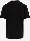 Just Cavalli Cotton T Shirt With Logo Print
